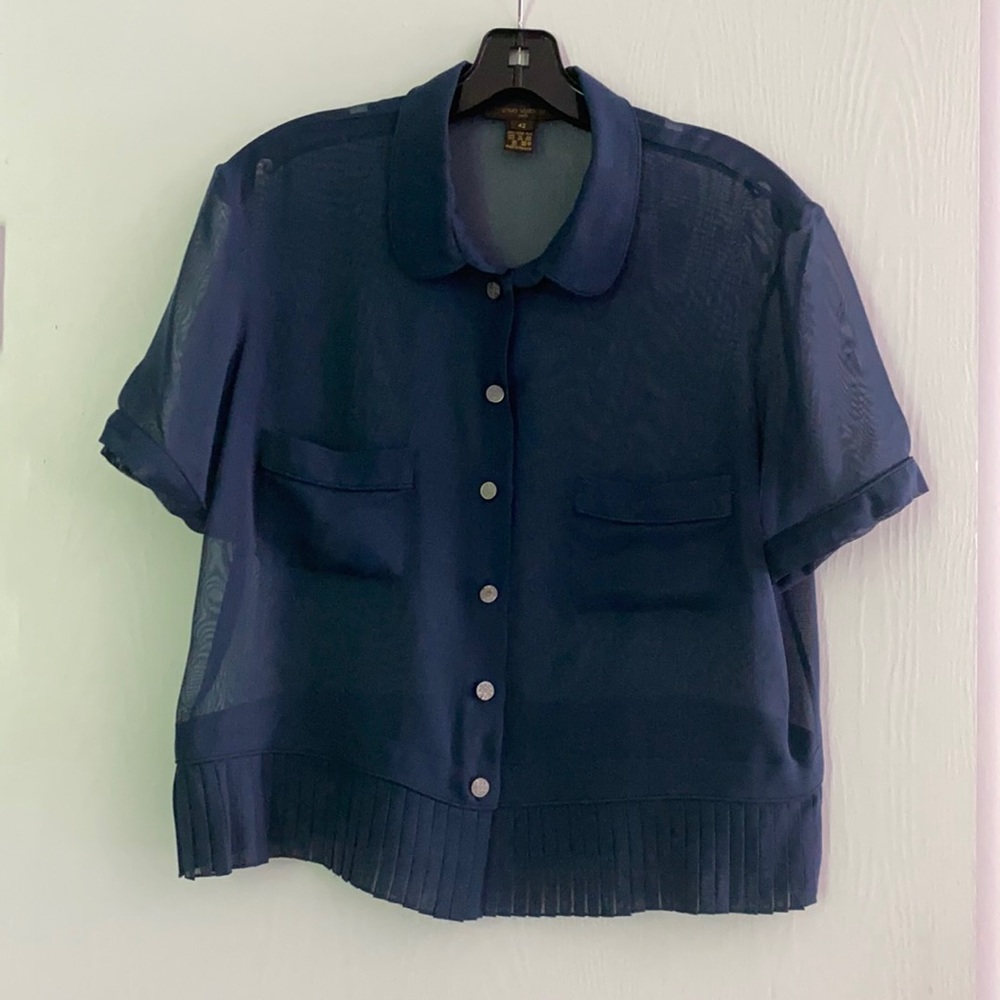 Louis Vuitton 100% Silk Blouse